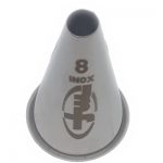 Douille inox unie N°8